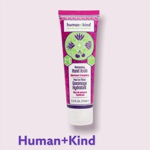 Human + Kind Hand Scrub Elderflower & Raspberry 2.5 oz